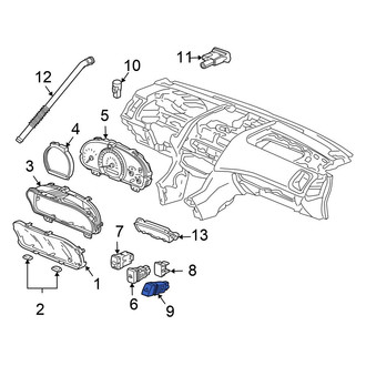 Honda OE - Hazard Warning Switch