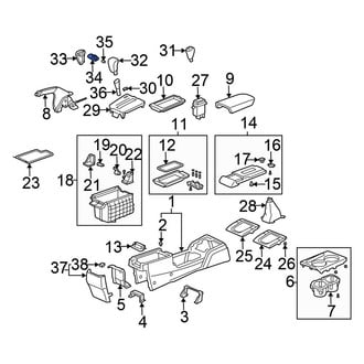 Honda OE - Shift Interlock Release Button