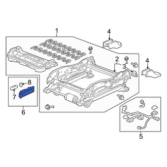 Honda OE - Right Power Seat Switch