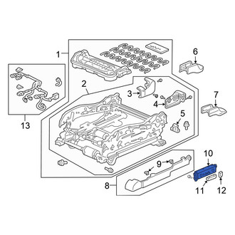 Honda OE - Front Left Power Seat Switch