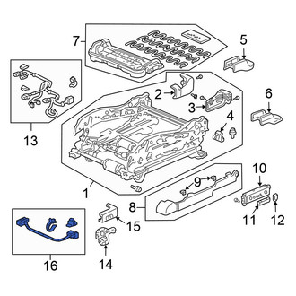 Honda OE - Rear Oxygen Sensor Clip