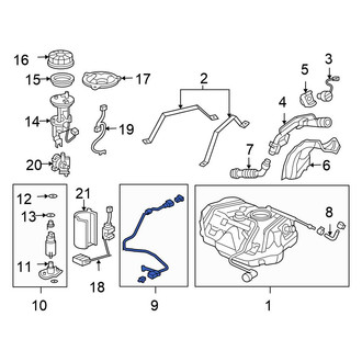 Honda OE - Diesel Fuel Injector Hose
