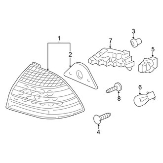 Honda OE - Rear Lamps - Tail Lamps