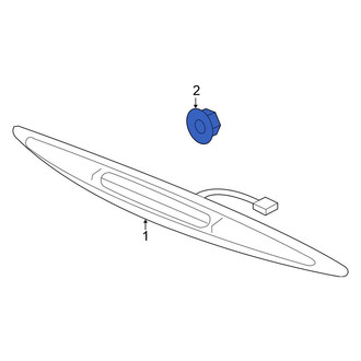 Honda OE - Center High Mount Stop Light Nut