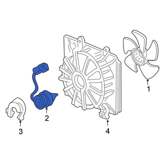 Honda OE - Engine Cooling Fan Motor
