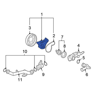 Honda OE - Engine Water Pump