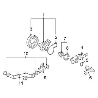 Honda OE - Cooling - Water Pump