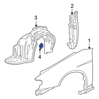 Honda OE - Fender Liner Retainer