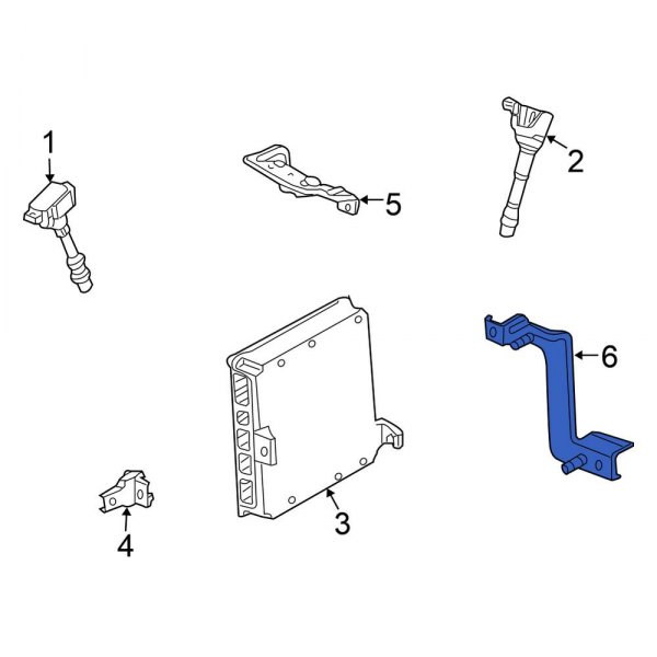 Engine Control Module (ECM) Bracket