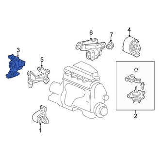 Honda OE - Automatic Transmission Mount