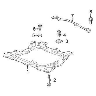 Honda OE - Front Suspension - Suspension Mounting (1.3L)