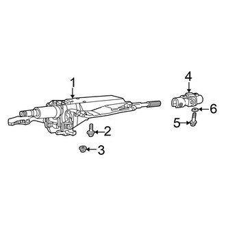 Honda OE - Steering Column Assembly (1.3L)