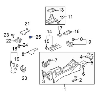 Honda OE - Center Console Latch