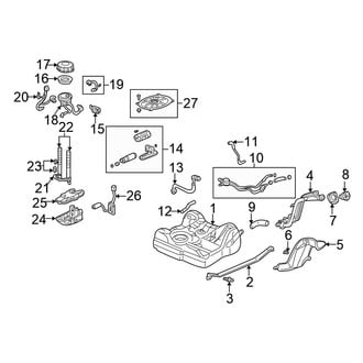 Honda OE - Fuel System Components