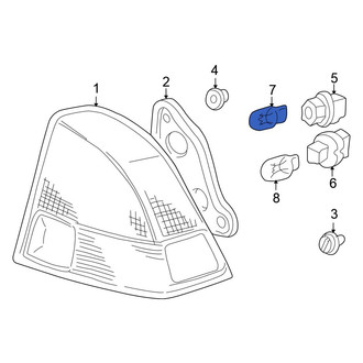 Honda OE - Tail Light Bulb
