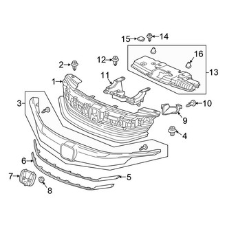 Honda OE - Grille & Components