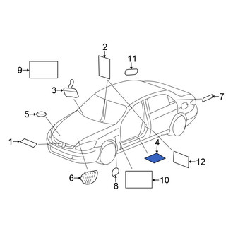 Honda OE - Engine Decal