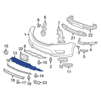 Honda OE - Front Lower Grille