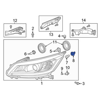 Honda OE - Front Turn Signal Light Socket