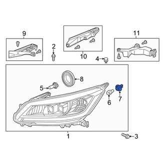 Honda OE - Front Turn Signal Light Socket