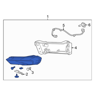 Honda OE - Front Right Fog Light