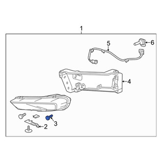 Honda OE - Fog Light Bolt