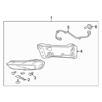 Honda OE - Front Lamps - Fog Lamps (EX / EX-L Coupe)