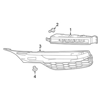 Honda OE - Front Lamps - Fog Lamps