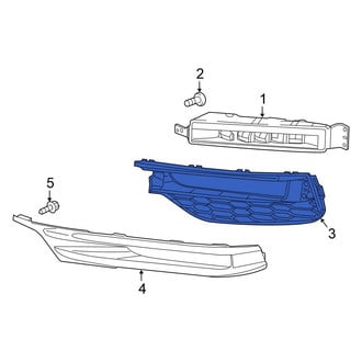 Honda OE - Front Right Lower Fog Light Trim