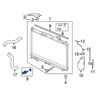 Honda OE - Engine Coolant Temperature Sensor