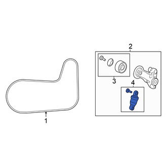Honda OE - Belt Tensioner Damper