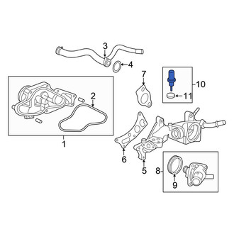 Honda OE - Engine Coolant Temperature Sensor