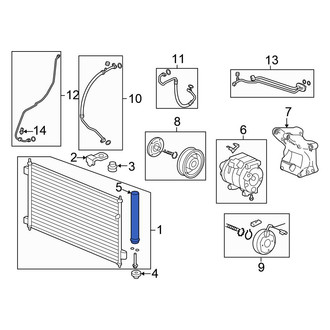 Honda OE - A/C Receiver Drier