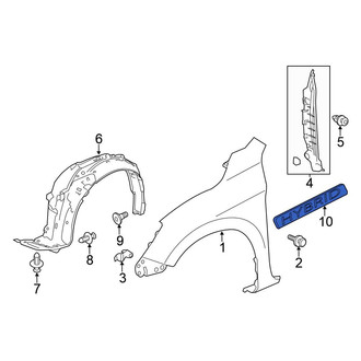 Honda OE - Front Fender Emblem