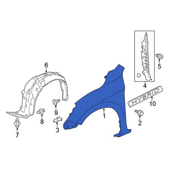 Honda OE - Front Left Fender