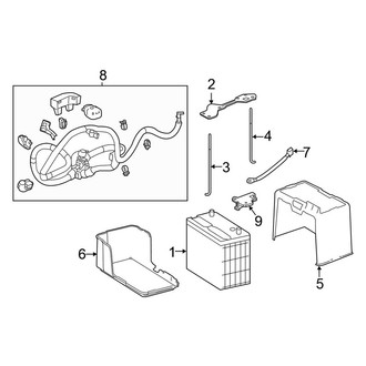 Honda OE - Electrical - Battery (Conventional)