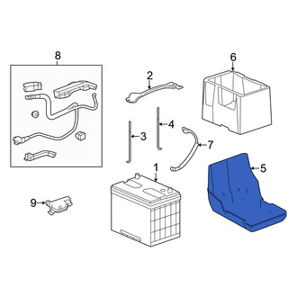 Honda OE - Battery Box