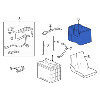 Honda OE - Battery Cover