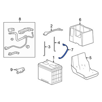 Honda OE - Battery Cable