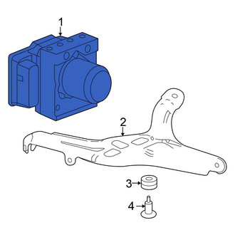 Honda OE - ABS Hydraulic Assembly
