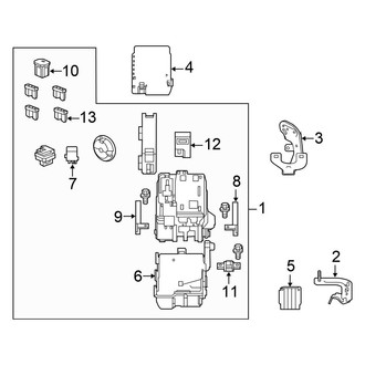 Honda OE - Electrical Components (Conventional, Engine Compartment)