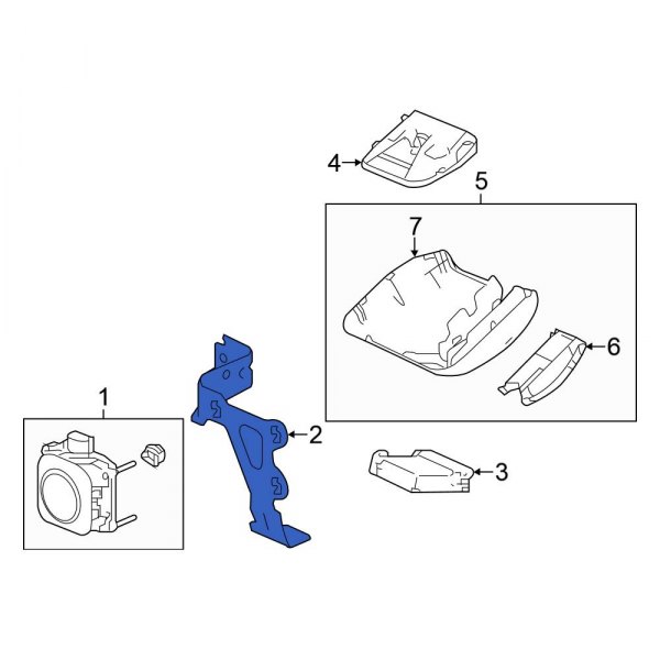 Cruise Control Distance Sensor Bracket