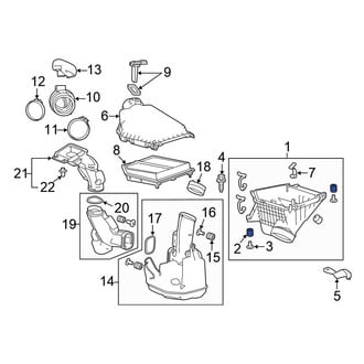 Honda OE - Air Filter Housing Grommet