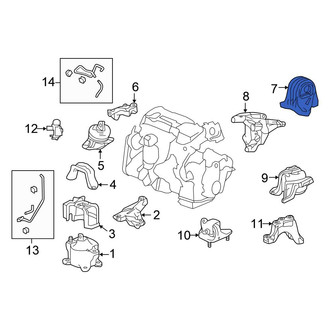 Honda OE - Rear Engine Mount
