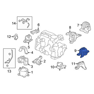 Honda OE - Upper Manual Transmission Mount
