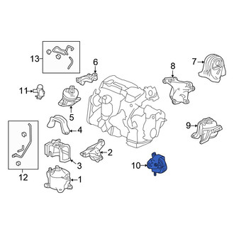 Honda OE - Lower Automatic Transmission Mount