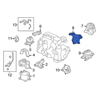 Honda OE - Right Engine Mount Bracket