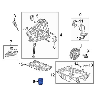 Honda OE - Engine Oil Filter