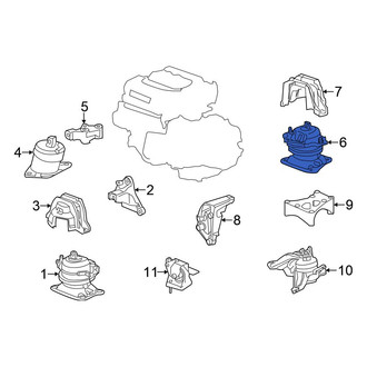 Honda OE - Rear Engine Mount
