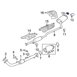Honda OE - Exhaust System Hanger